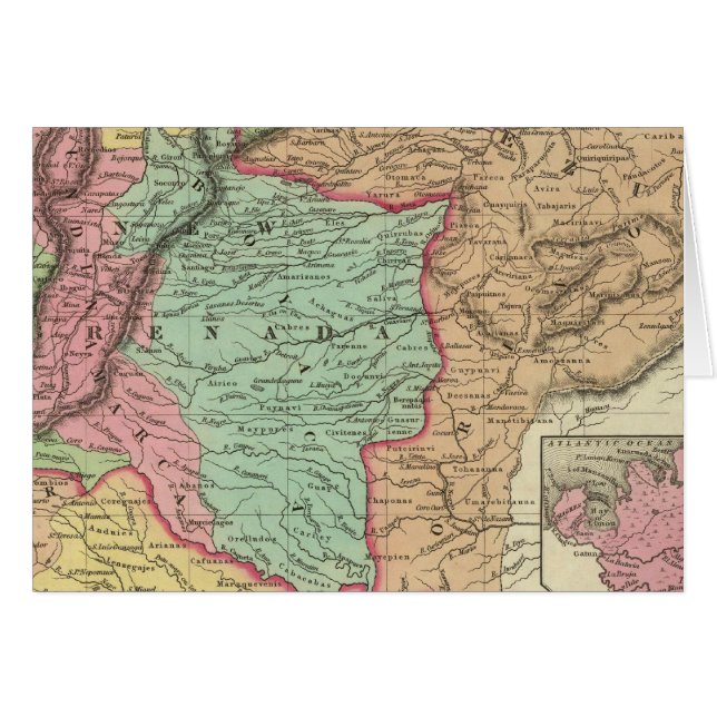 Venezuela, New Grenada und Equador (Vorderseite (Horizontal))