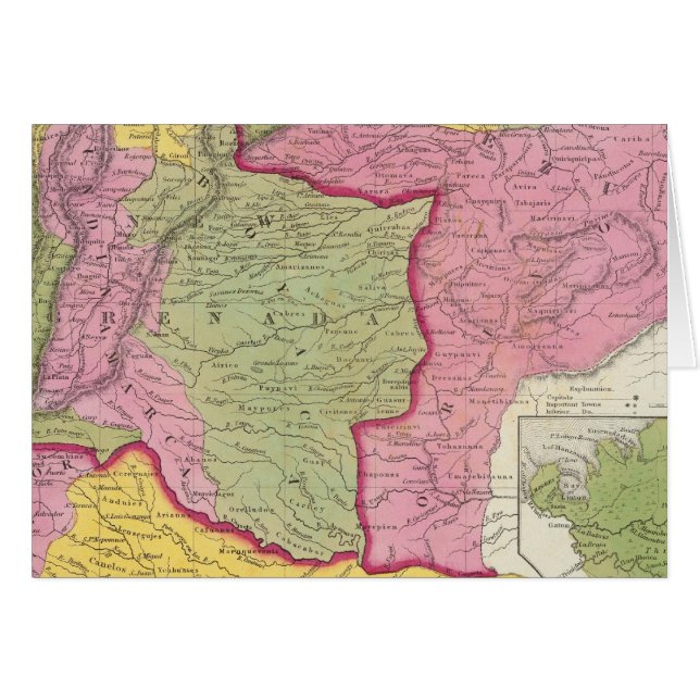 Venezuela, New Grenada und Equador (Vorderseite (Horizontal))