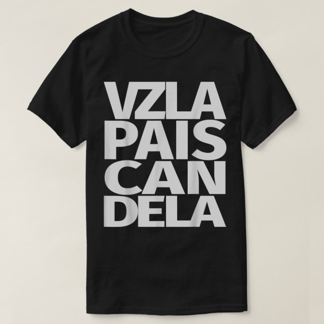 Venezuela Pais Candela Venezuelan T-Shirt (Design vorne)