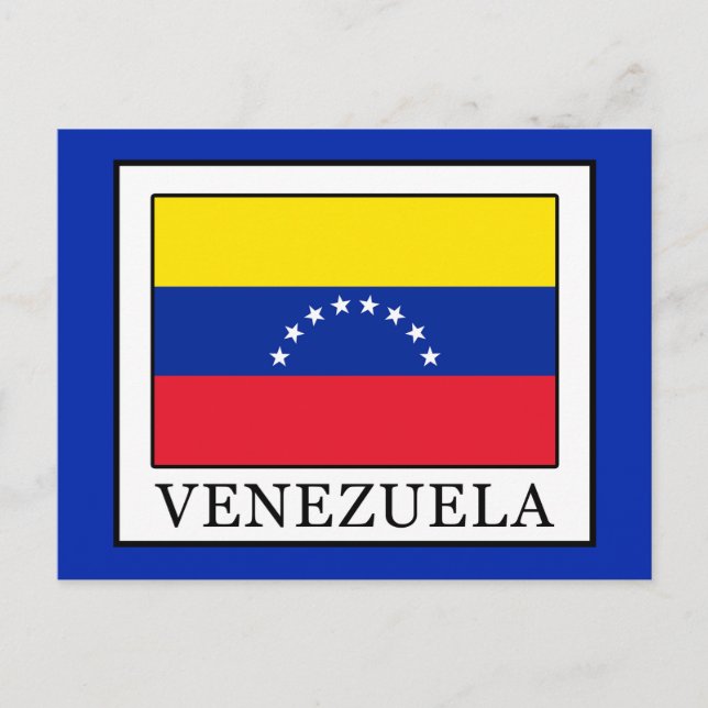 Venezuela Postkarte (Vorderseite)
