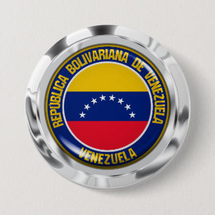 Venezuela-Runde Button