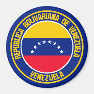 Venezuela-Runde Magnet