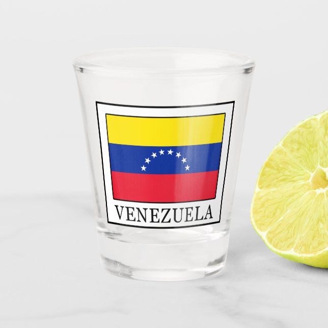 Venezuela Schnapsglas (Vorderseite)