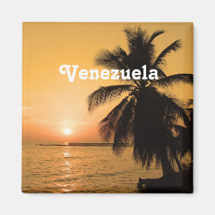 Venezuela Sunset Magnet