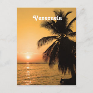 Venezuela Sunset Postkarte