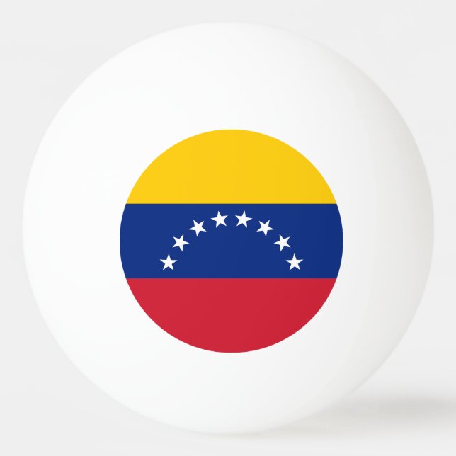 Venezuela Tischtennisball (Vorderseite)