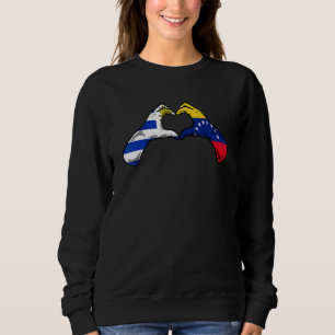 Venezuela Uruguay-Flagge Venezolanisch Uruguayer H Sweatshirt