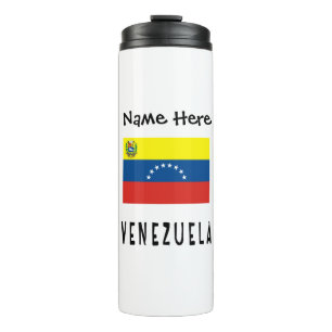 Venezuela Venezolanische Flagge Personalisierter N Thermosbecher
