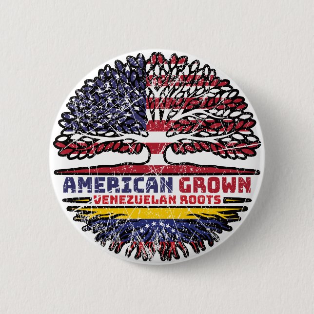 Venezuela Venezuela USA USA Vereinigte Staaten Button (Vorderseite)