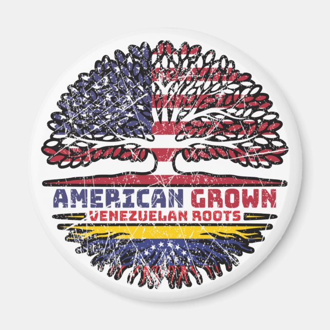 Venezuela Venezuela USA USA Vereinigte Staaten Magnet (Vorne)