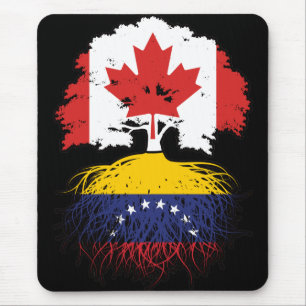 Venezuela Venezuelan kanadische Treppenroots Mousepad