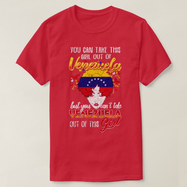 Venezuelan Girl T-Shirt (Design vorne)