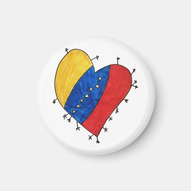 Venezuelan Nostalgia Magnet (Vorne)