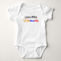venezuelischer kleiner Baby-Bodysuit