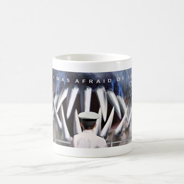 Vengeance von der tiefen - Pliosaur - Kaffee-Tasse Tasse (Mittel)