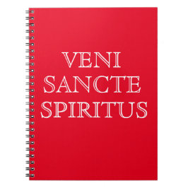 Veni Sancte Spiritus Prayer Journal Notizblock