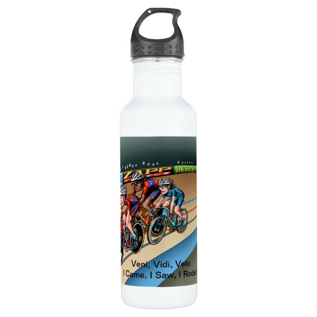 Veni, Vidi, Velo Getränkeflasche Trinkflasche (Vorderseite)