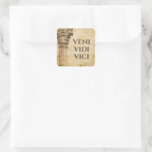 Veni Vidi Vici Ancient Roman Theme
