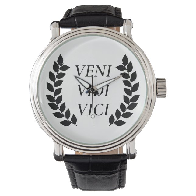 Veni Vidi Vici Armbanduhr (Vorderseite)