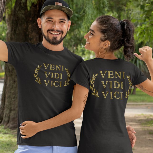 Veni Vidi Vici Funny Game Gewinner T-Shirt (Von Creator hochgeladen)