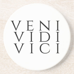 Veni Vidi Vici Getränkeuntersetzer