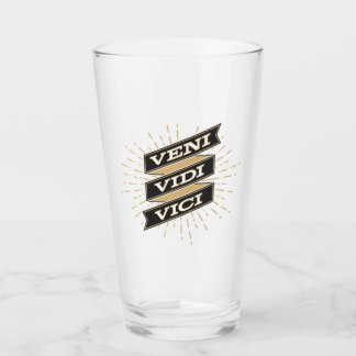 Veni Vidi Vici Glasstasse Glas
