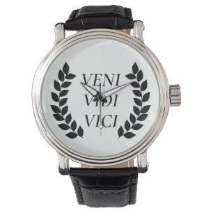 Veni Vidi Vici I kam ich sah ich erobert Armbanduhr