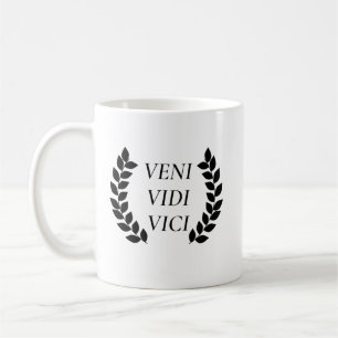 Veni Vidi Vici I kam ich sah ich erobert Kaffeetasse