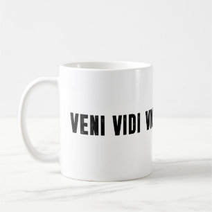 Veni vidi vici kaffeetasse