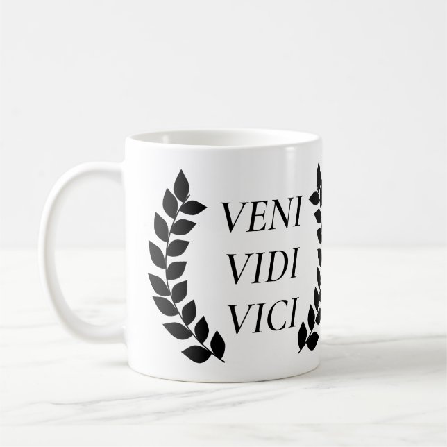 Veni Vidi Vici Kaffeetasse (Links)