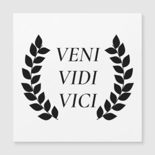 Veni Vidi Vici Magnetkarte