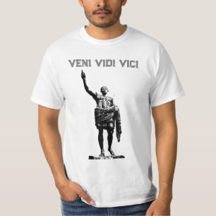 Veni Vidi Vici Motivierend Caesar Quote Mens T-Shirt