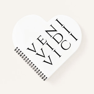 Veni Vidi Vici Notizbuch