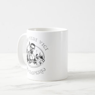 Veni Vidi Vici Römischer Soldat Pro Imperio Kaffeetasse