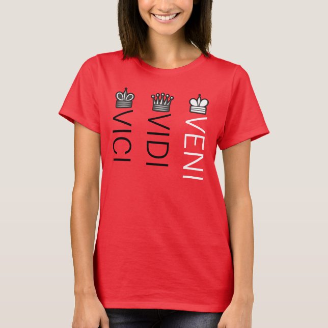 Veni Vidi Vici Royale T-Shirt (Vorderseite)