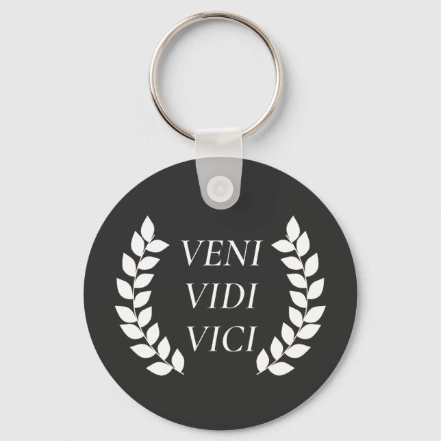 Veni Vidi Vici Schlüsselanhänger (Vorderseite)
