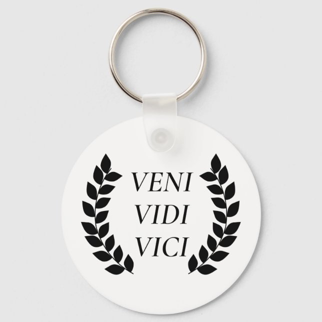 Veni Vidi Vici Schlüsselanhänger (Vorderseite)