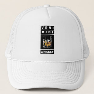 Veni Vidi Whiskey Funny Zitat für Whiskey-Liebha Truckerkappe