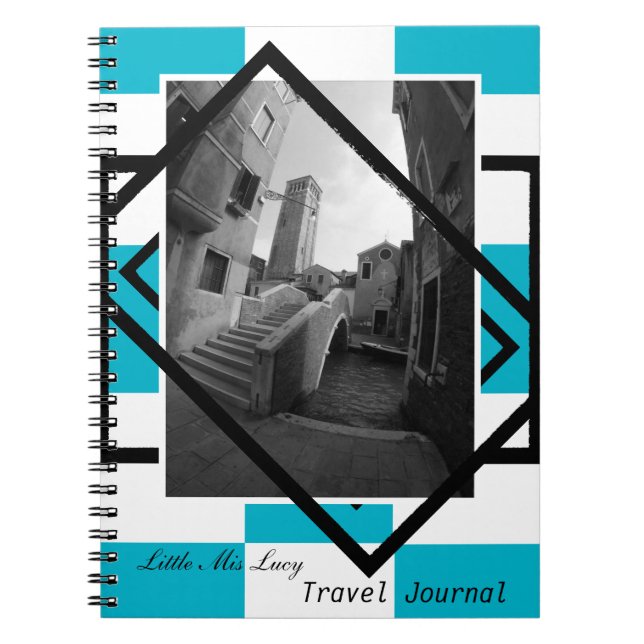 Venice Architecture, Travel Journal (Notebook) Notizblock (Vorderseite)
