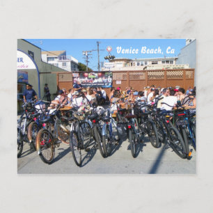 Venice Beach Bike Postcard! Postkarte