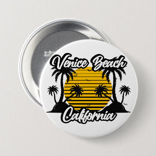 Venice Beach California Button