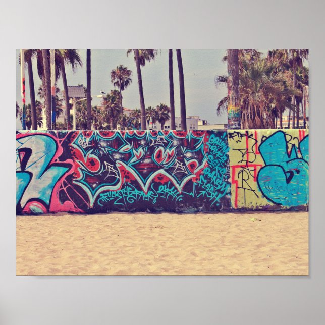 Venice Beach California Poster (Vorne)