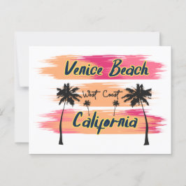 Venice Beach California Postkarte