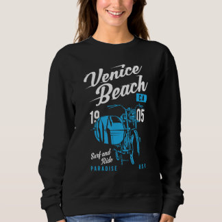 Venice Beach California Retro Vintage Style 10 Sweatshirt