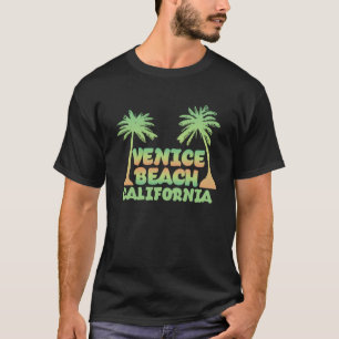 Venice Beach California Surf Board Wellenreiten Lo T-Shirt
