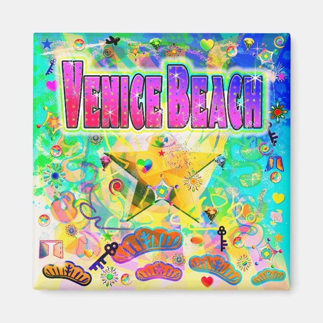 Venice Beach Epoch Hour Magnet (Vorne)