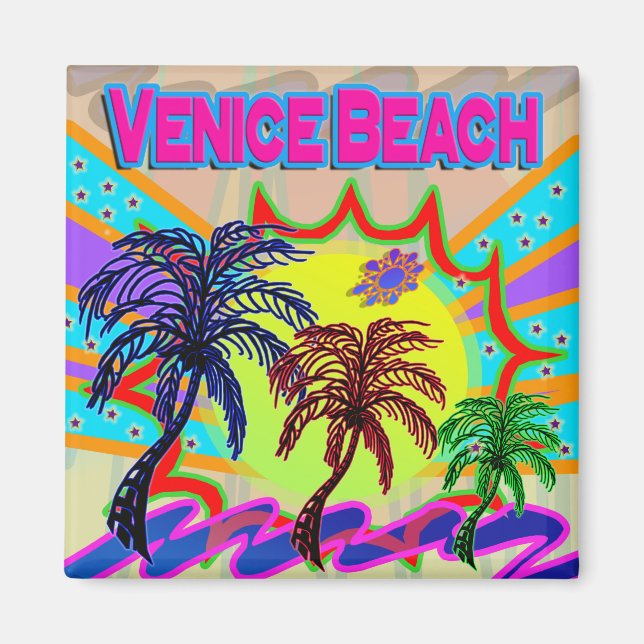 Venice Beach Eternale Magnet (Vorne)