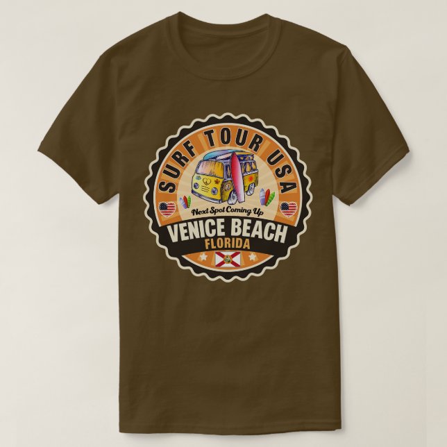 Venice Beach Florida 1 T-Shirt (Design vorne)