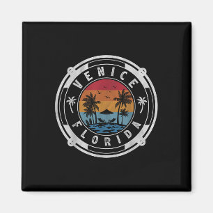 Venice Beach Florida Sommerurlaub Vintage Sonnenun Magnet