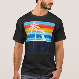 Venice Beach Florida Umbrella Beach Chair Venedig T-Shirt